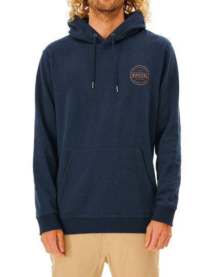 Rip Curl Re Entry Pullover Hoody in Dark Navy