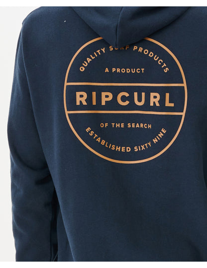 Rip Curl Re Entry Pullover Hoody in Dark Navy