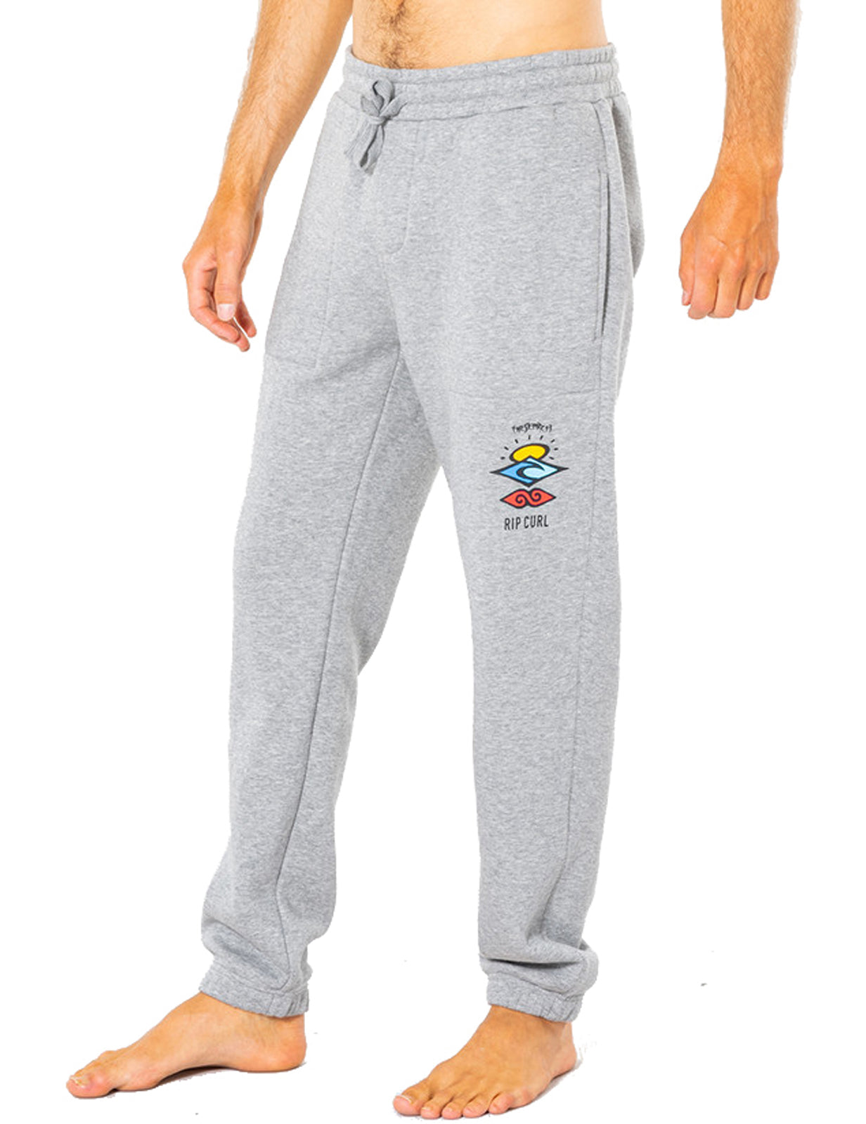 Rip Curl Search Icon Joggers in Grey Marle