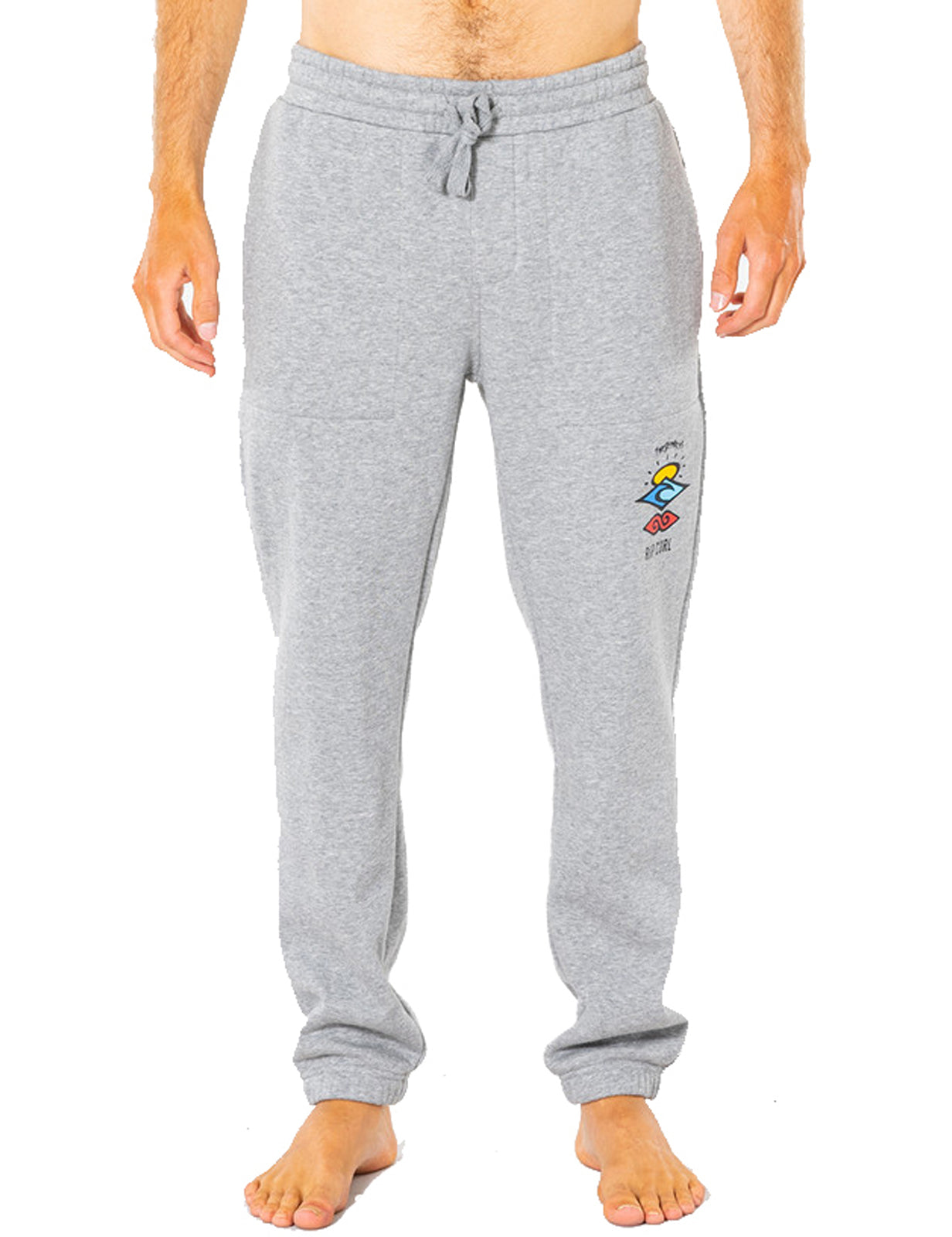 Rip Curl Search Icon Joggers in Grey Marle