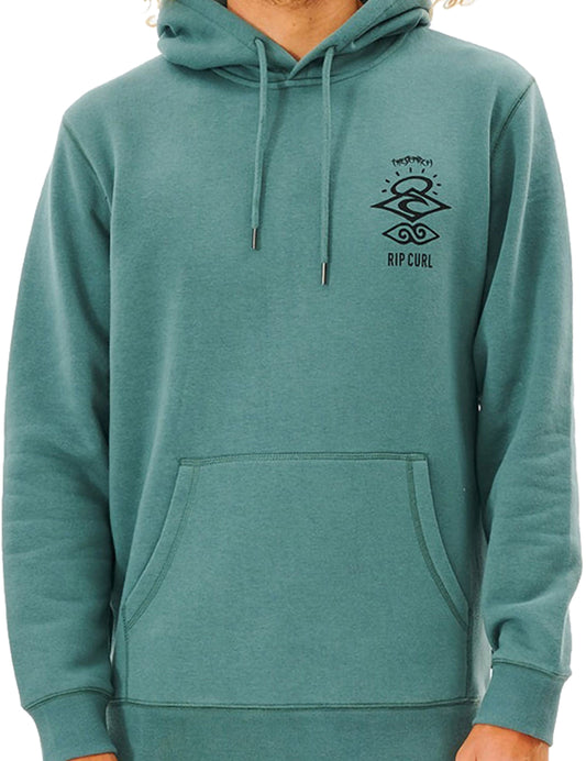 Rip Curl Search Icon Pullover Hoody in Blue Stone