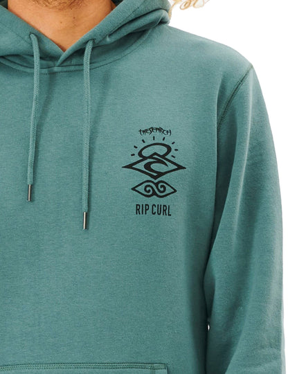 Rip Curl Search Icon Pullover Hoody in Blue Stone