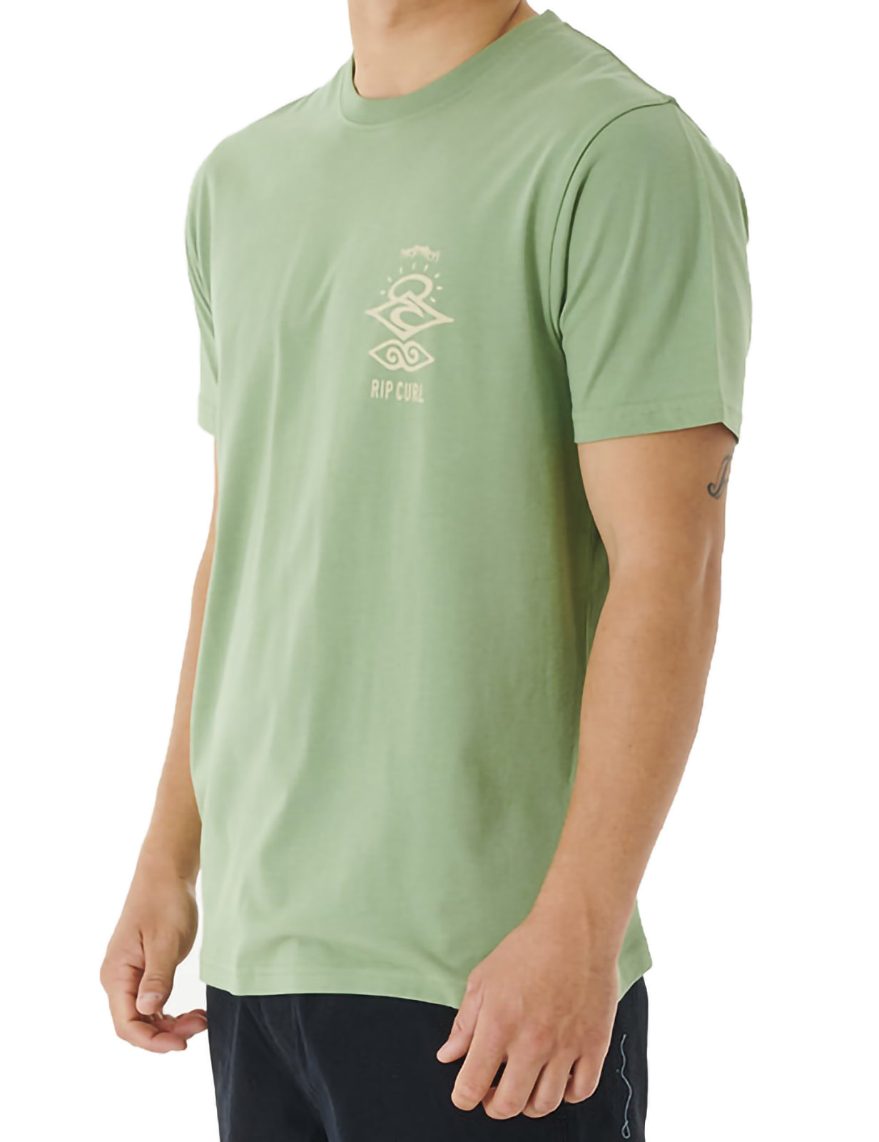 Rip Curl Search Icon Short Sleeve T-Shirt in Jade