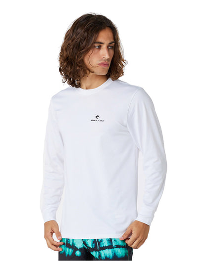 Rip Curl Search Series Long Sleeve Surf Tee in White