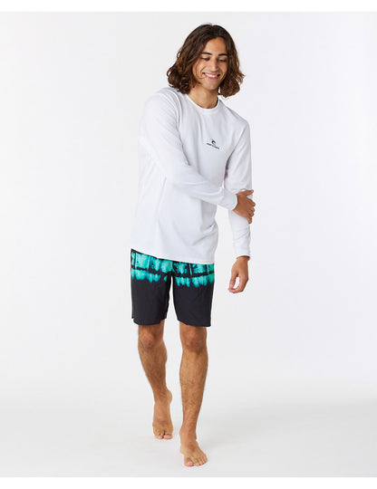 Rip Curl Search Series Long Sleeve Surf Tee in White