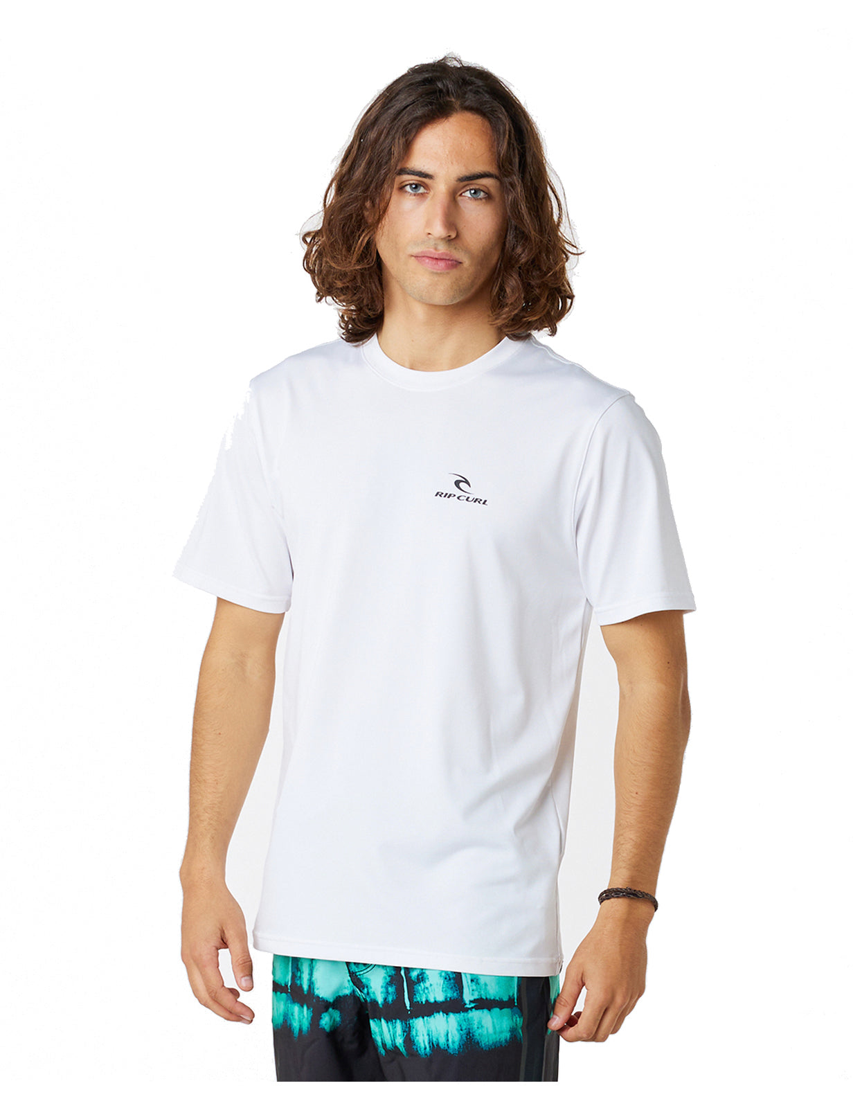 Rip Curl Search Series Short Sleeve Surf Tee in White