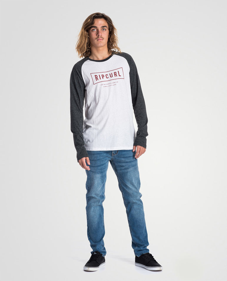 Rip Curl Stretched Out Long Sleeve T-Shirt in Black