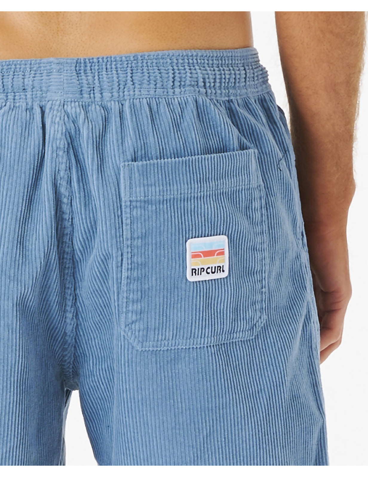 Rip Curl Surf Revival Cord Volley Shorts in Dusty Blue