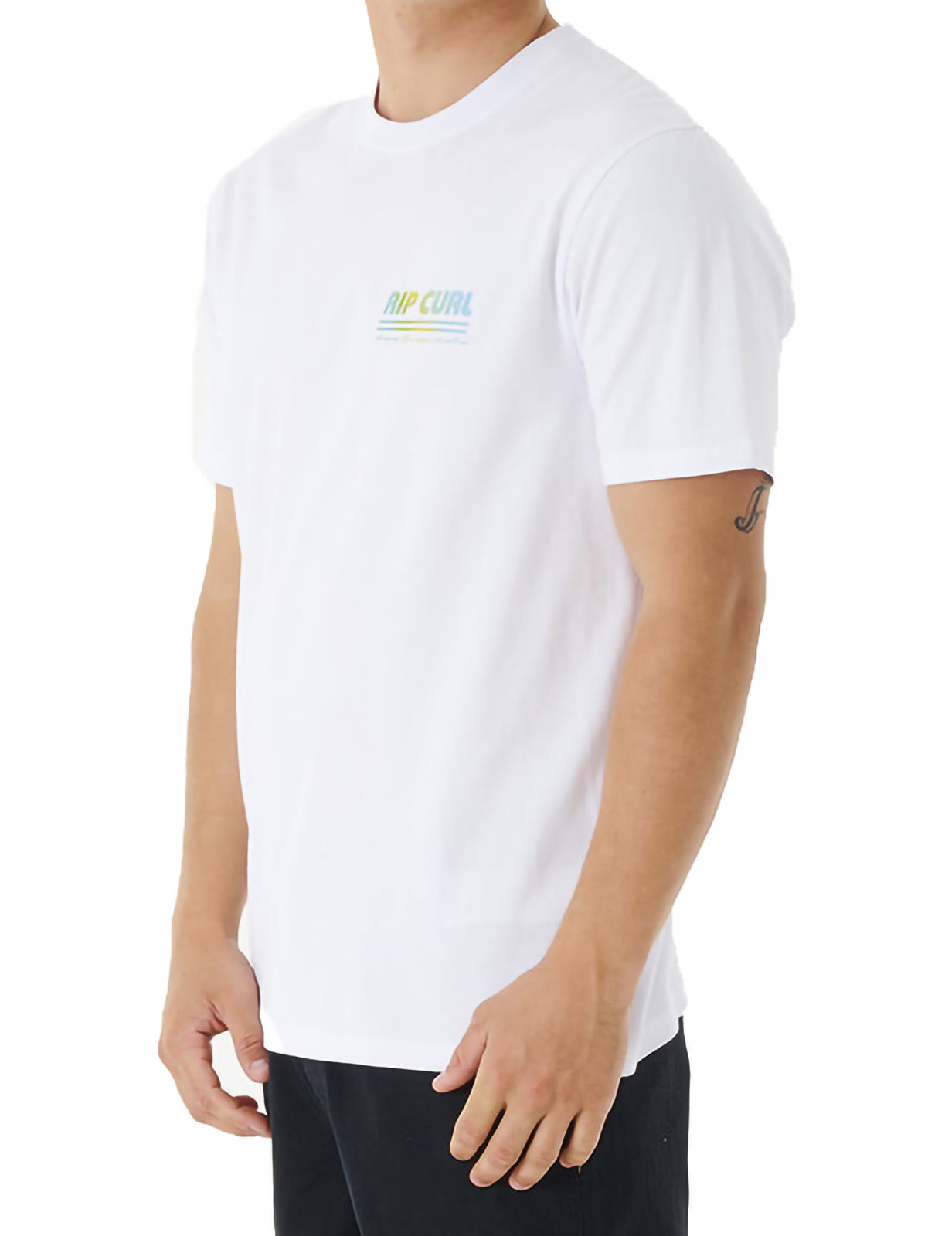 Rip Curl Surf Revival Decal Sleeveless T-Shirt in White