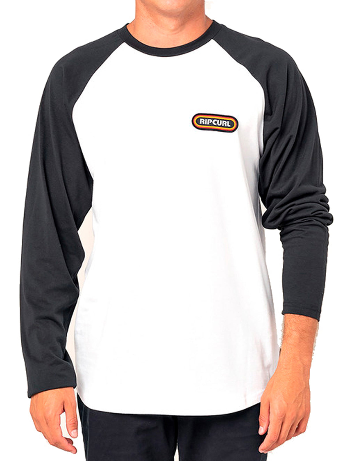 Rip Curl Surf Revival Long Sleeve T-Shirt in White