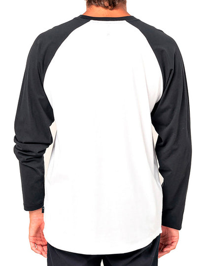 Rip Curl Surf Revival Long Sleeve T-Shirt in White