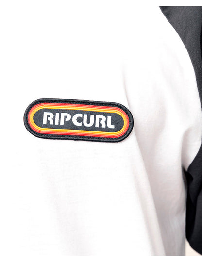 Rip Curl Surf Revival Long Sleeve T-Shirt in White