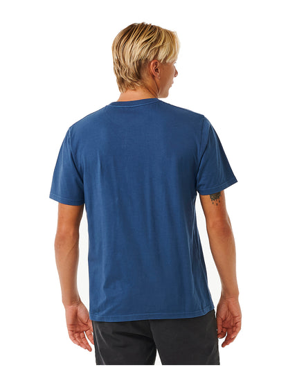 T-shirt à manches courtes Rip Curl Surf Revival Mumma en bleu marine délavé