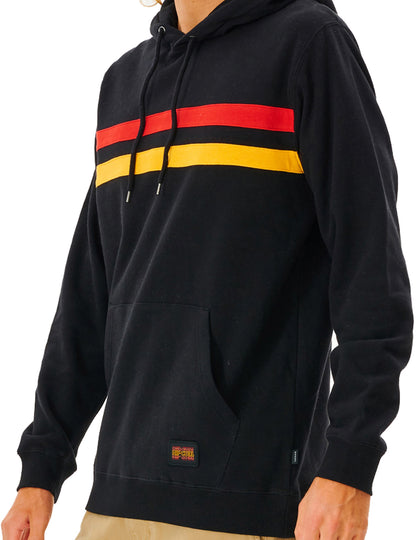 Rip Curl Surf Revival Pullover Fleece in Black