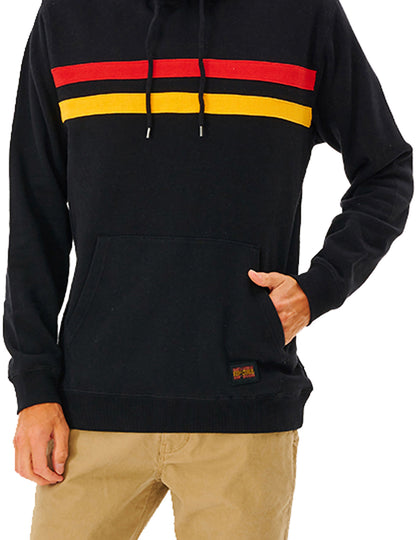 Rip Curl Surf Revival Pullover Fleece in Black