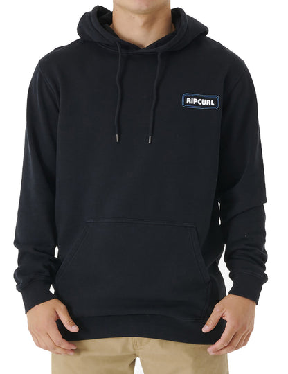 Rip Curl Surf Revival Pullover Hoody in Black