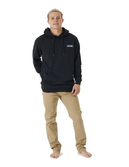 Rip Curl Surf Revival Pullover Hoody in Black