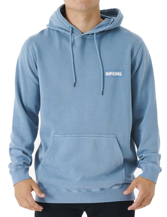 Rip Curl Surf Revival Pullover Hoody in Dusty Blue