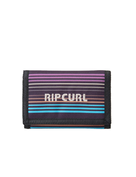 Rip Curl Surf Revival Surf Polyester Wallet in Black