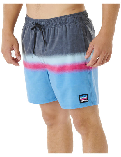 Rip Curl Surf Revival Volley Boardshorts in Black