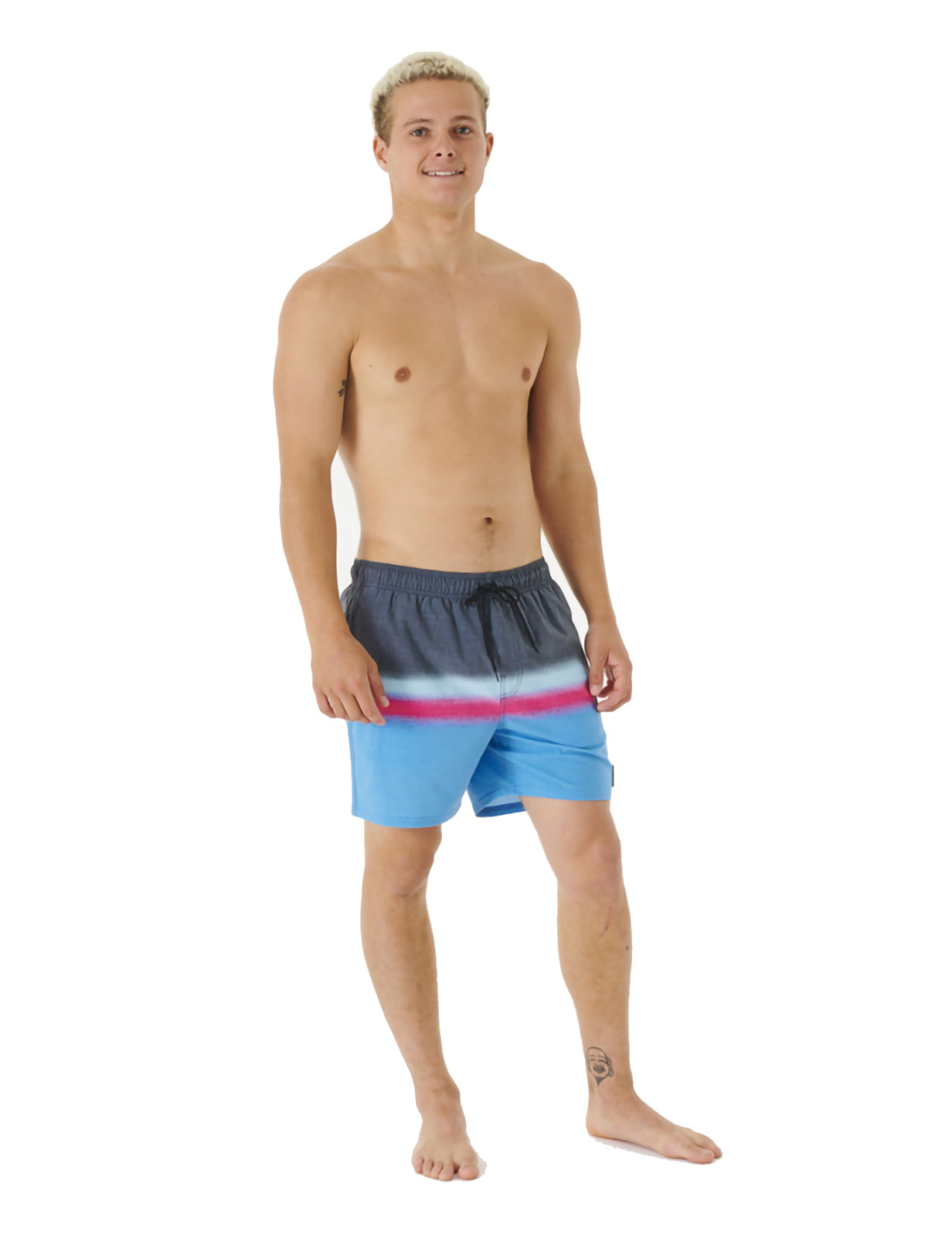 Rip Curl Surf Revival Volley Boardshorts in Black