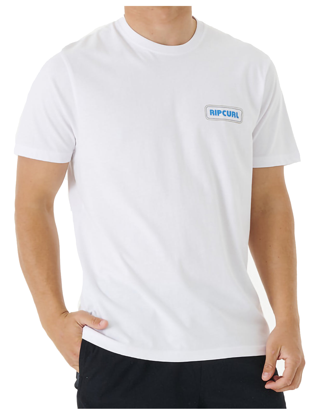 Rip Curl Surf Revivial Sunset Short Sleeve T-Shirt in White