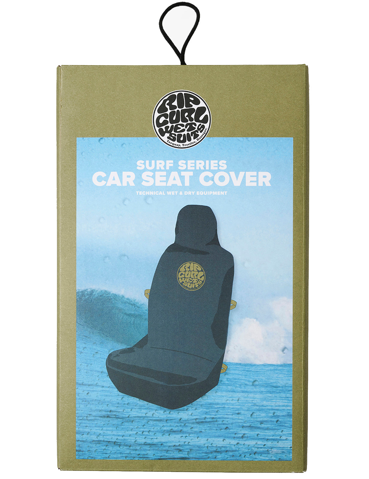 Rip Curl Surf Series Car Seat Cover Car Accessories in Black