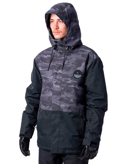 Rip Curl The Top Notch Snow Jacket in Jet Black