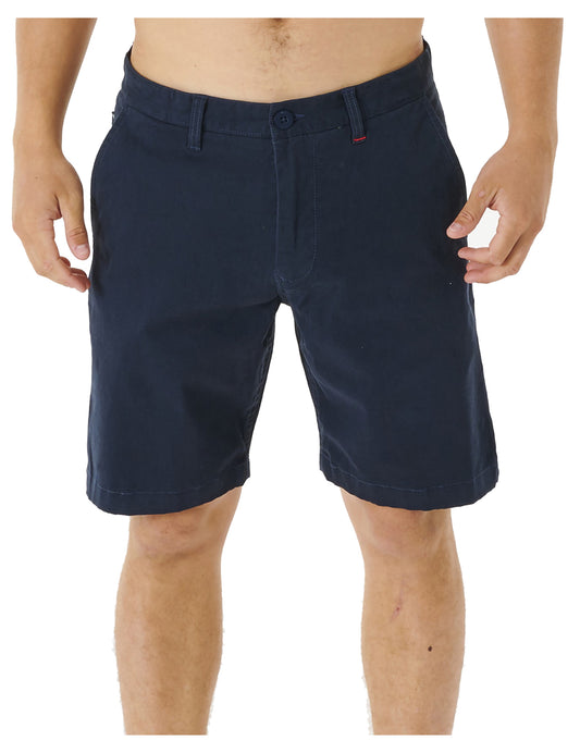 Rip Curl Travellers Chino Shorts in Dark Navy