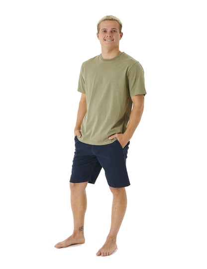 Rip Curl Travellers Chino Shorts in Dark Navy