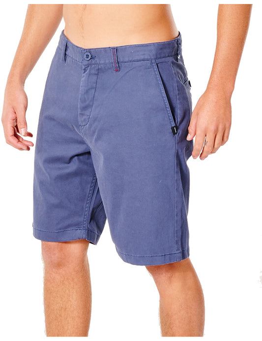 Rip Curl Travellers Chino Shorts in Washed Navy