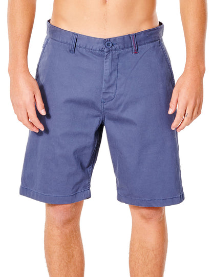 Rip Curl – Travellers – Chino-Shorts in verwaschenem Marineblau