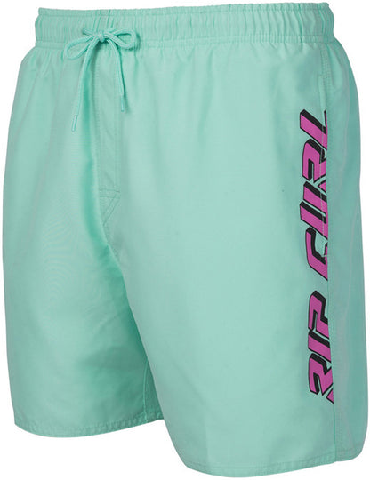 Rip Curl – Volley Timeless 16 – Elastische Boardshorts in Minze