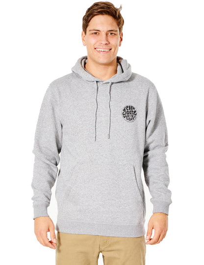 Rip Curl Wetsuit Icon Hood Pullover Hoody in Grey Marle