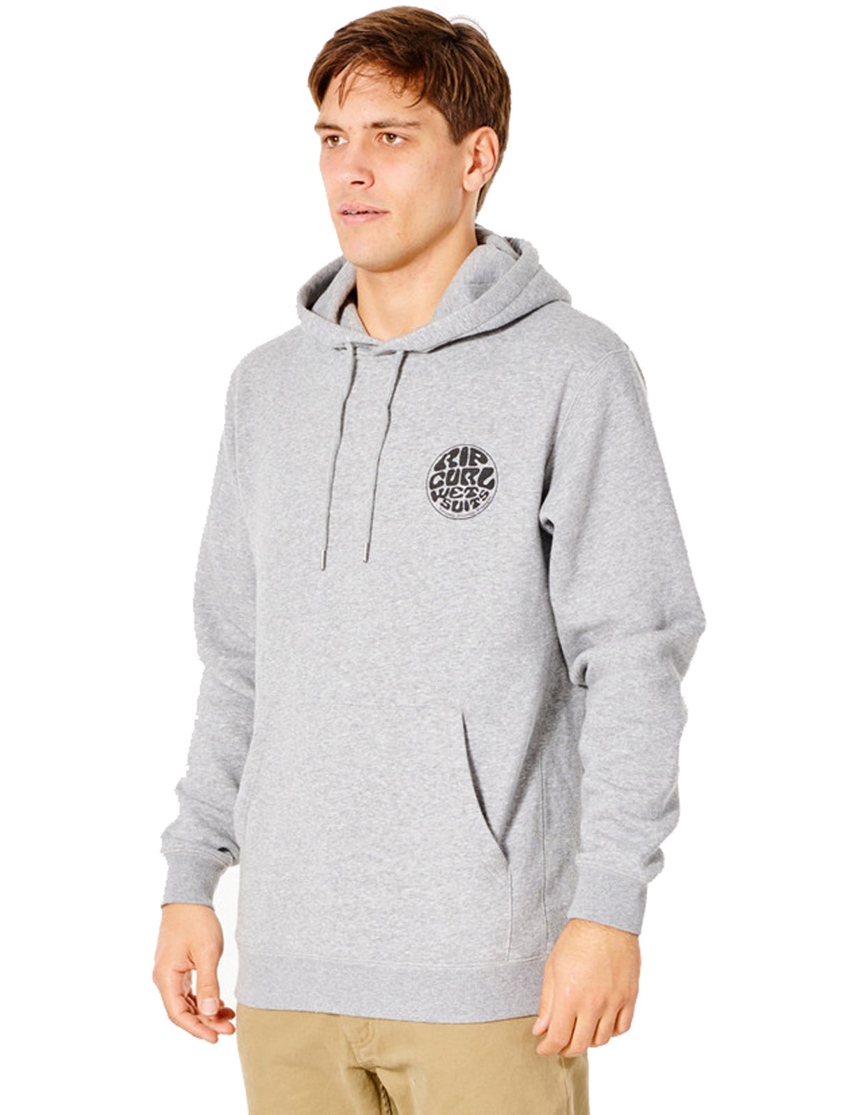 Rip Curl Wetsuit Icon Hood Pullover Hoody in Grey Marle