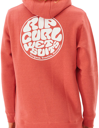 Rip Curl Wetsuit Icon Pullover Hoody in Mushroom