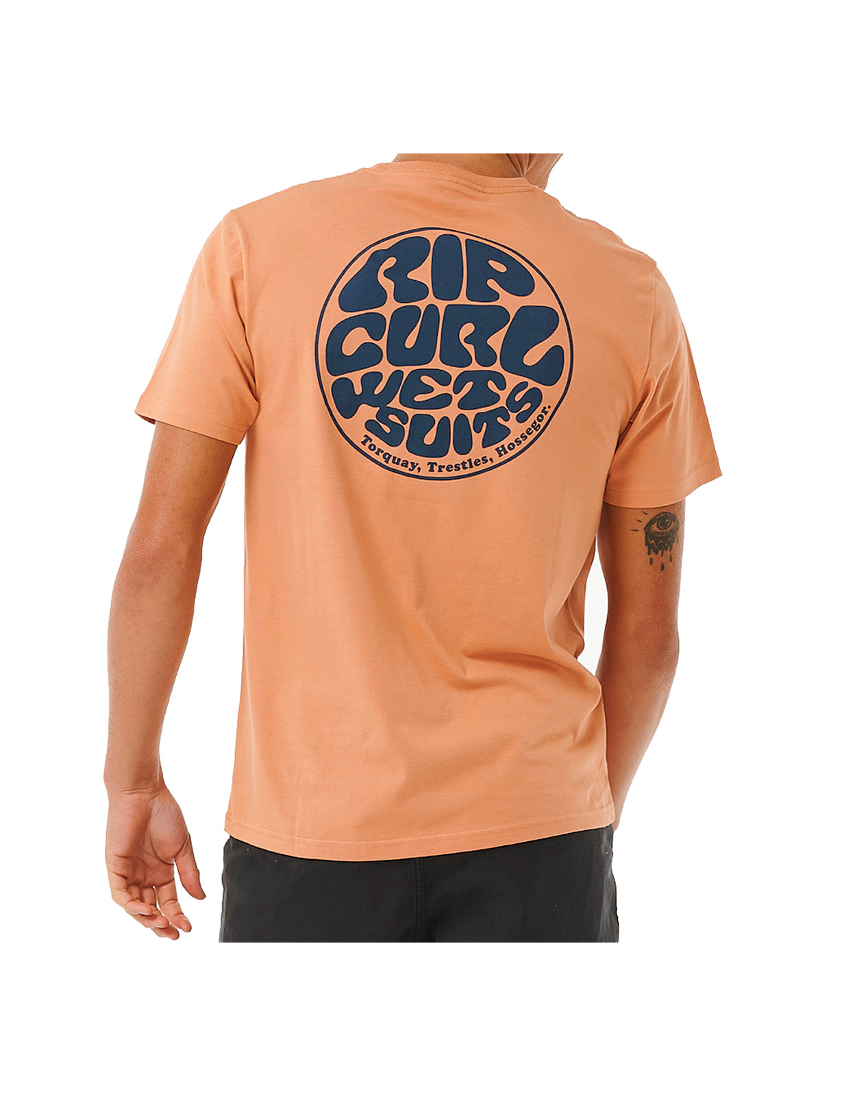 Rip Curl – Wetsuit Icon – Kurzärmliges T-Shirt in Ton