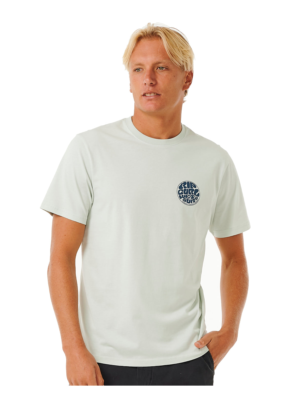 Rip Curl Wetsuit Icon Short Sleeve T-Shirt in Mint