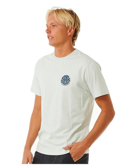 Rip Curl Wetsuit Icon Short Sleeve T-Shirt in Mint