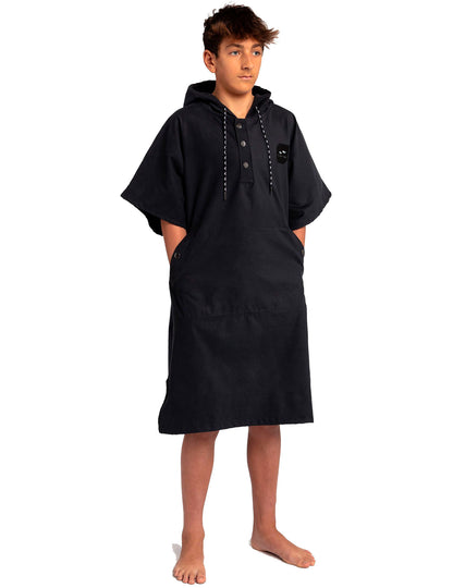 Slowtide All Day Changing Robe in Black