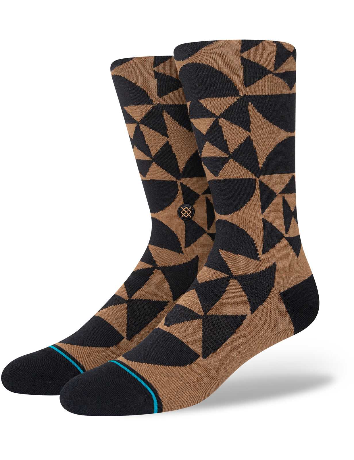 Chaussettes Stance Alter Crew en marron