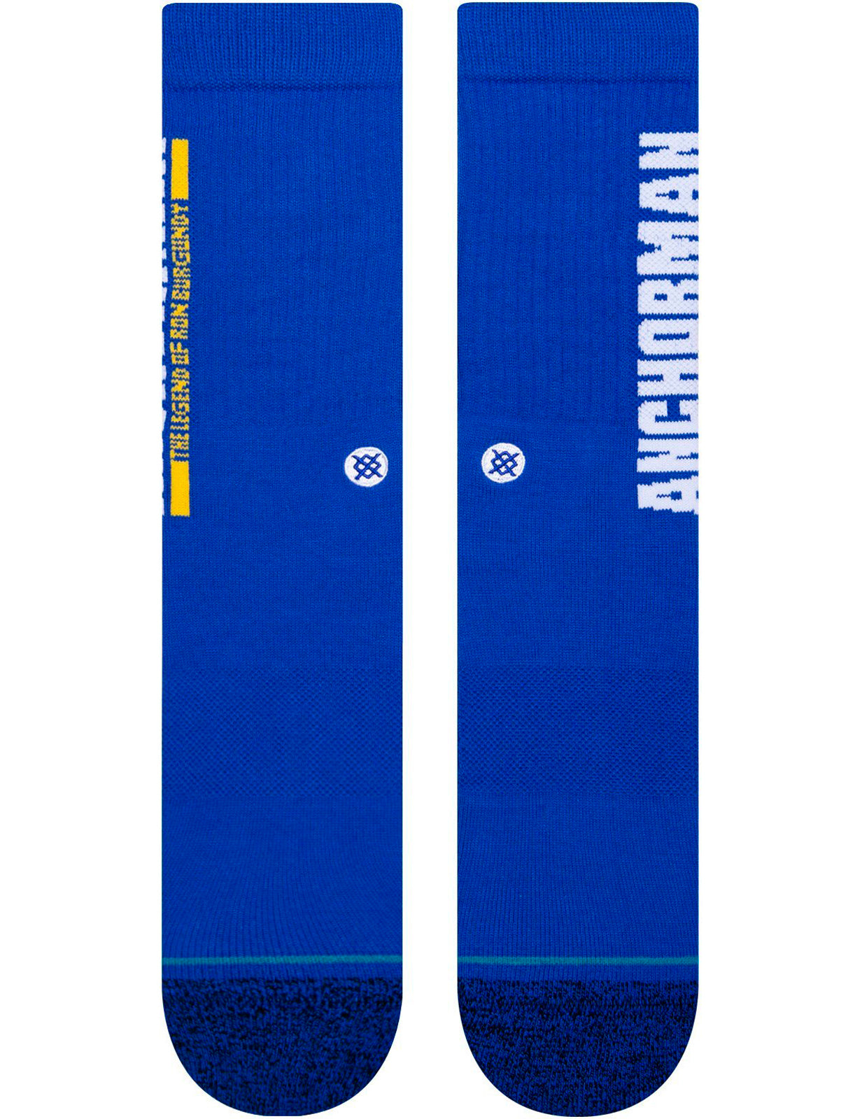 Stance The Legend Anchorman Crew Socks in Blue