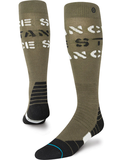 Stance Barracks Schneesocken in Army