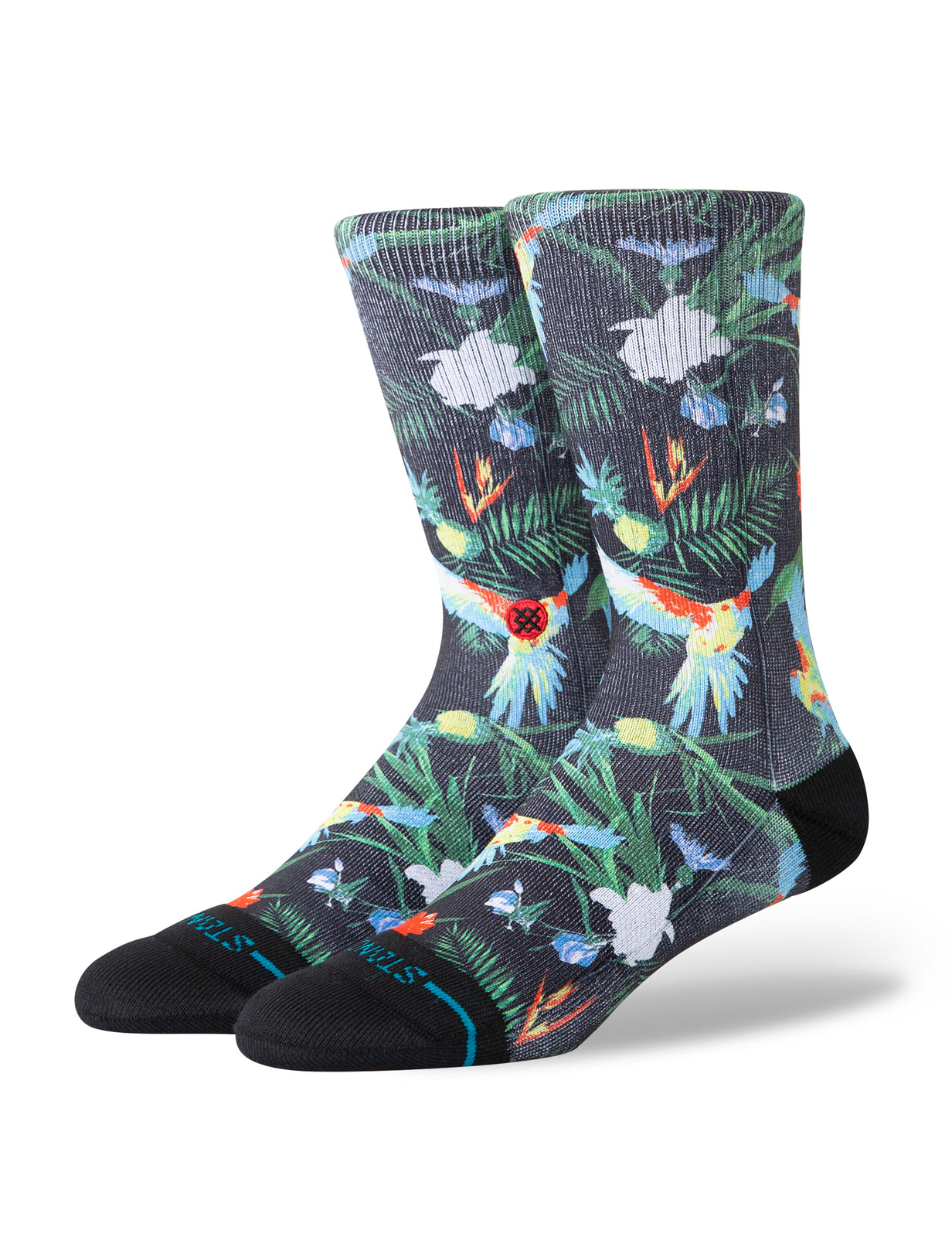 Stance Bird Cage Crew Socks in Black