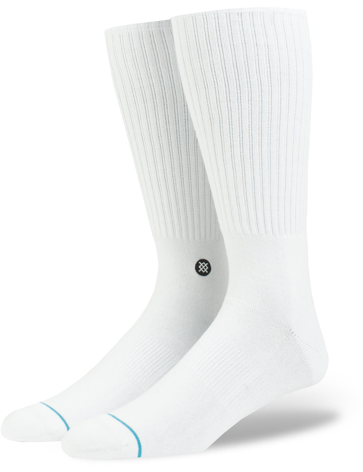 Stance Bombers Crew Socks in White