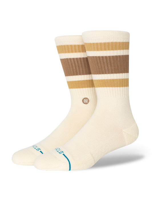 Stance Boyd Crew Socks in Brown Sugar