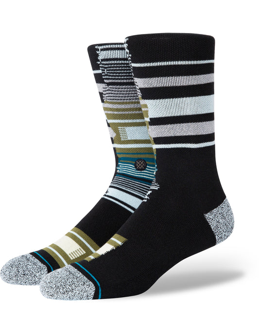 Stance Breaking Up Crew Socks in Black