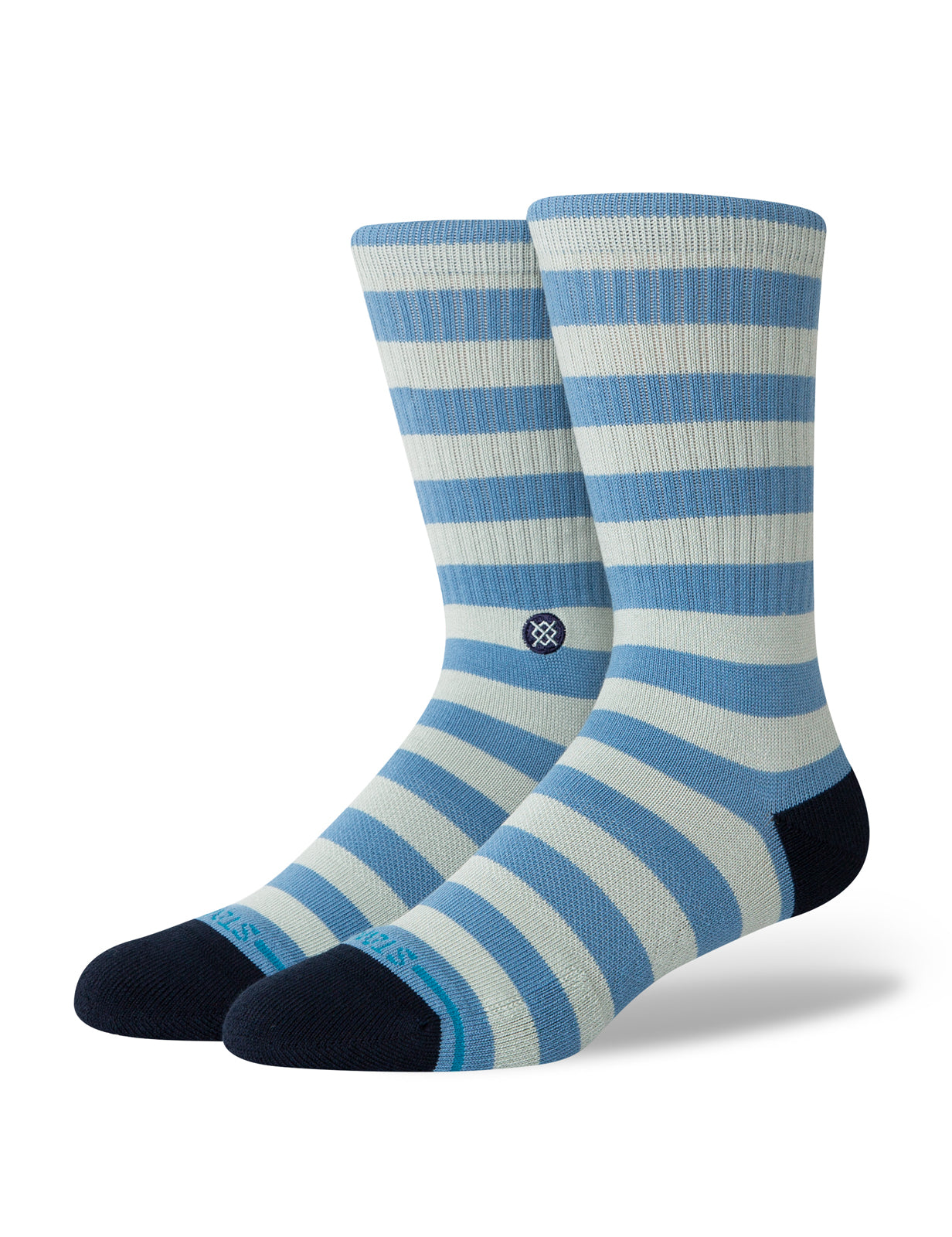 Stance Breton Crew Socks in Blue