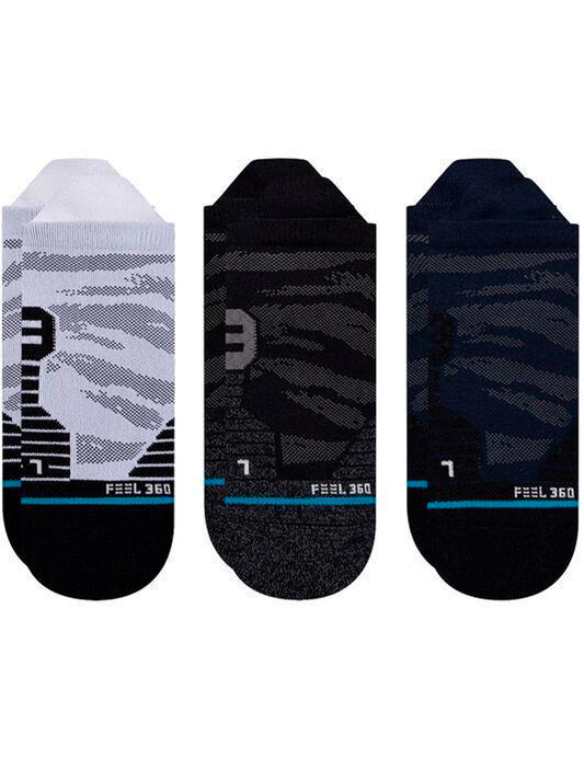 Stance Camo Mesh 3 Pack No Show Socks in Multi