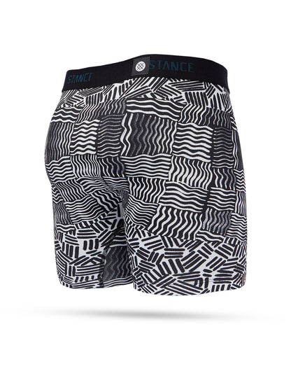 Stance Crosshatch Wholester Boxers in Black